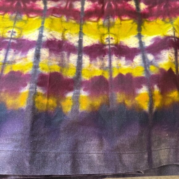 Anthropologie TINY Tie Dye Wrap Skirt Size XL Boho Hippie Cottage Unique Nature - Picture 11 of 11